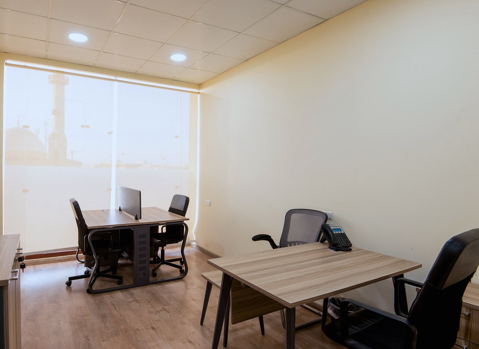 Private office · minaret view